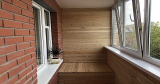 Отделка, остекление, утепление балконов в Алексине от 206 руб. м/2.