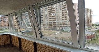 Остекление балкона Алексин цена от 9759 руб. м/п. за 50 часов